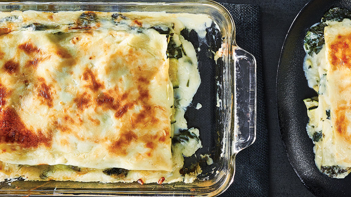 Lasagne rapide végétarienne à la béchamel