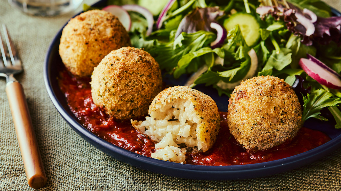 Arancinis à la friteuse à air par Geneviève O’Gleman