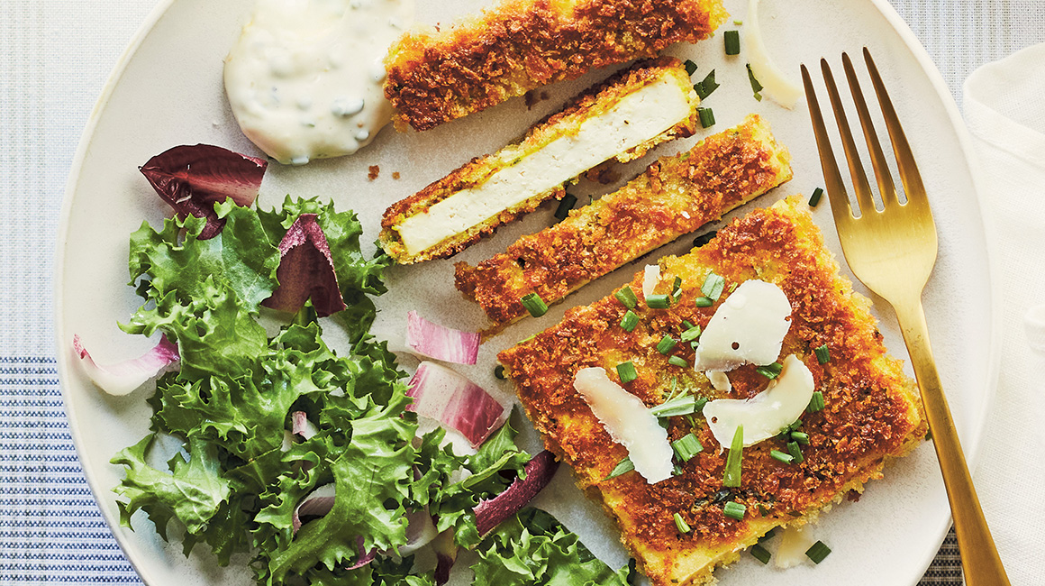 Breaded Tofu Cutlets