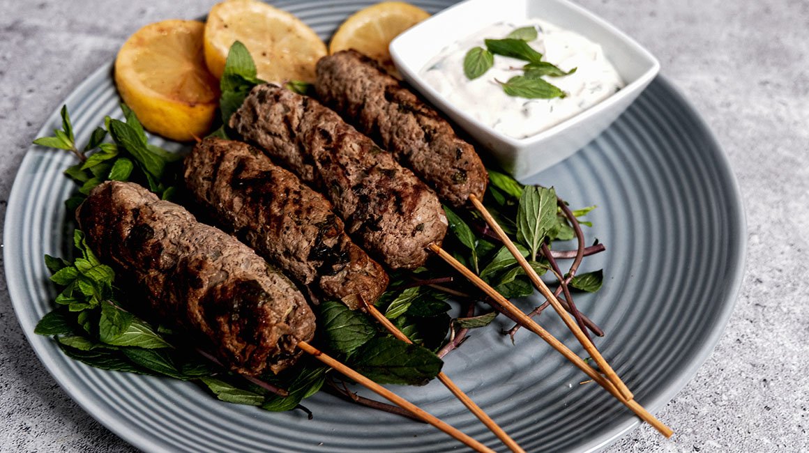 Kefta marocaine bien grillée