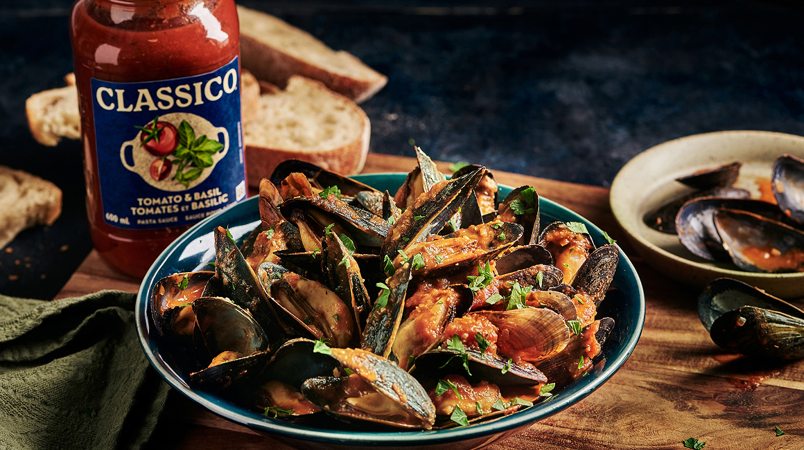 Moules marinara