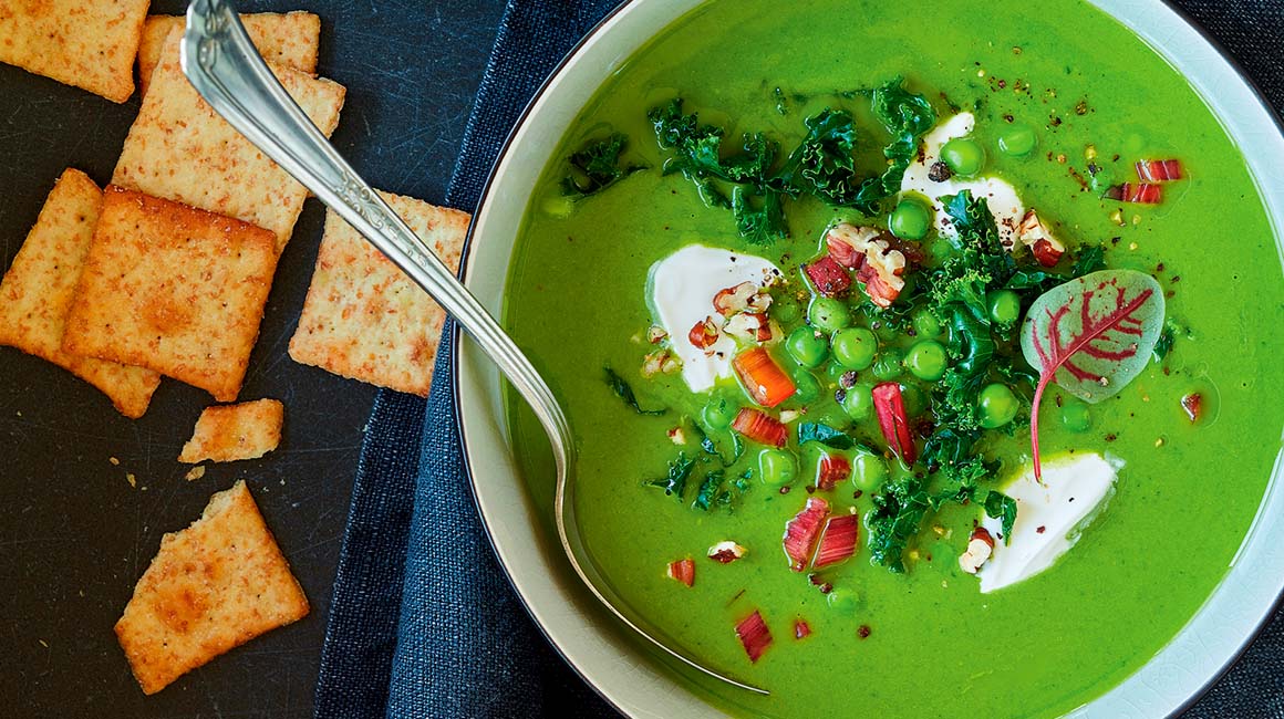 Kitchen Sink Green Vegetable Soup by Ricardo