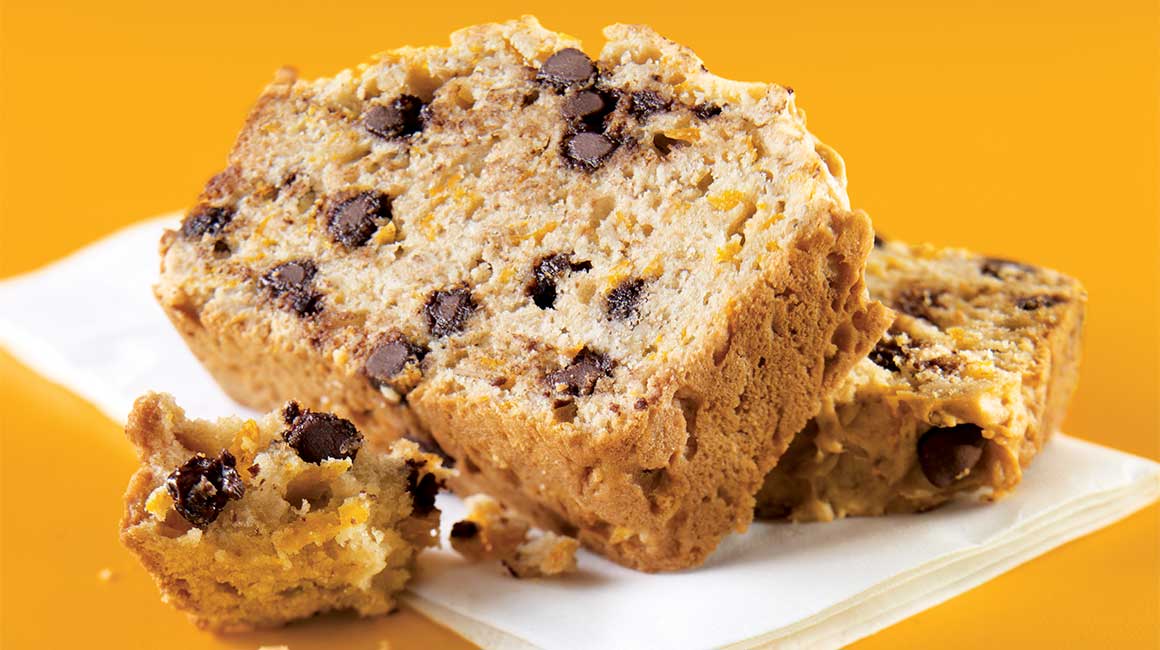 Chocolate chip squash bread