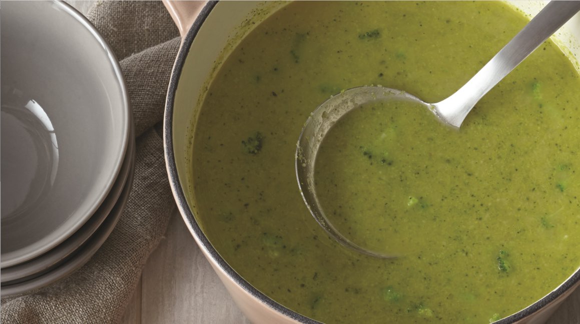 Potage au brocoli classique