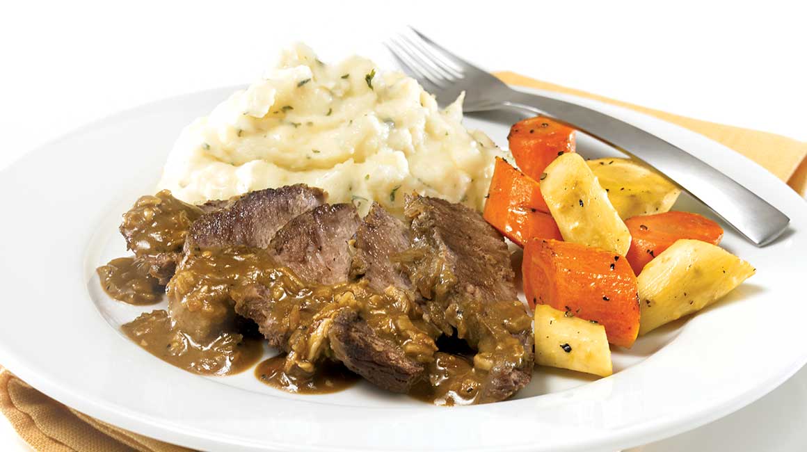 Maple cross-rib roast