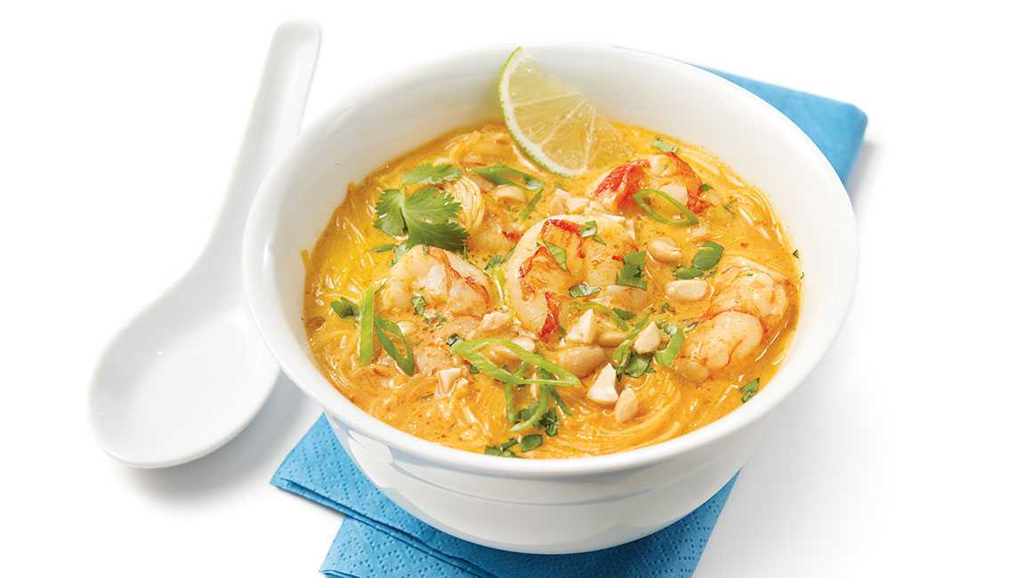Thai shrimp soup
