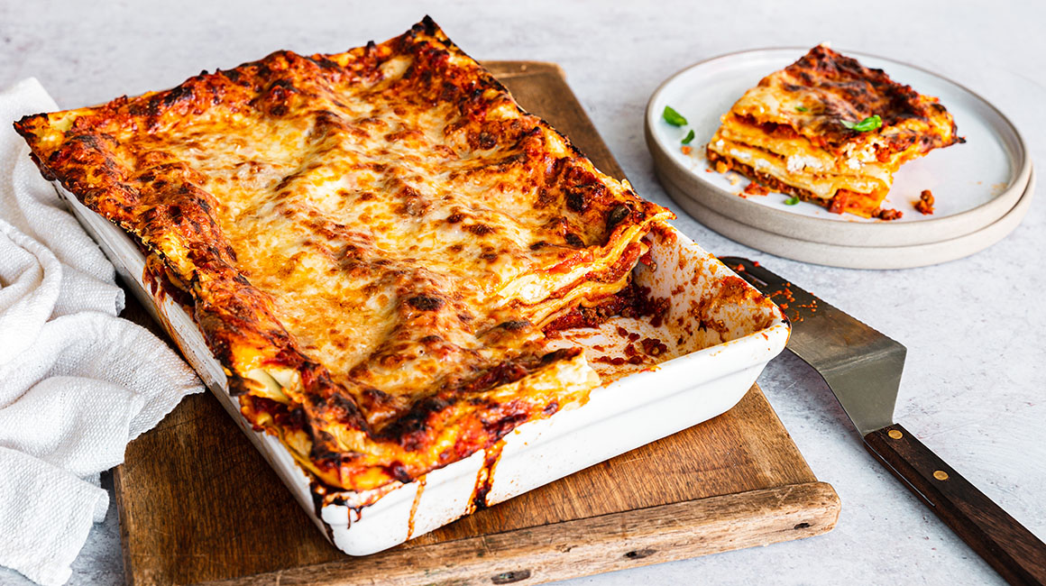 A nice lasagna from Josée di Stasio