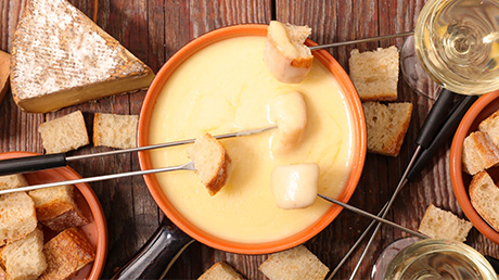 Cheese fondue